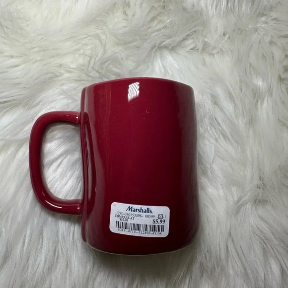 Rae Dunn Cuddle Weather Cranberry Mug - Picture 2 of 3
